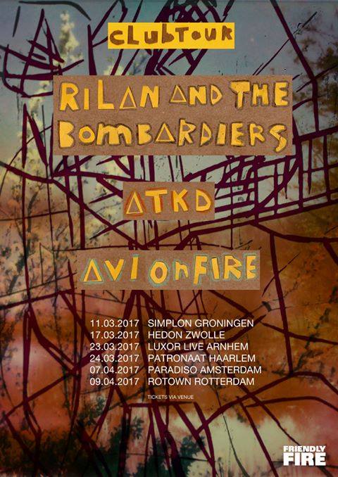 Rilan & The Bombardiers on tour!